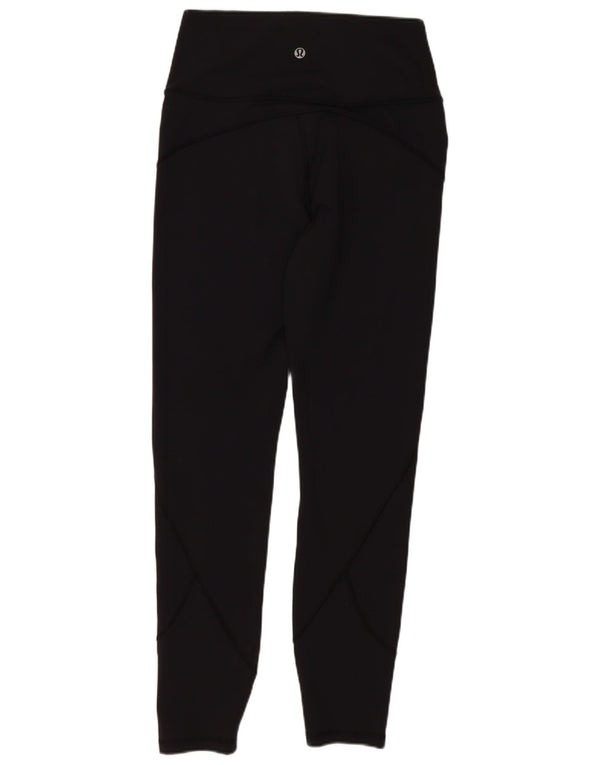 Leggings crop pentru femei Lululemon US 6 Medium Black