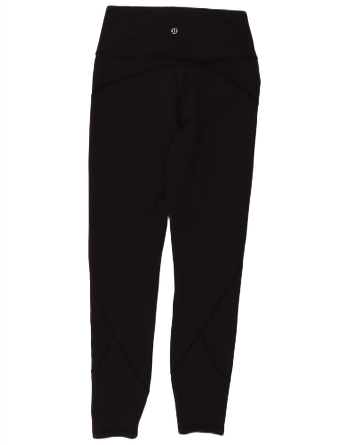 Leggings crop pentru femei Lululemon US 6 Medium Black