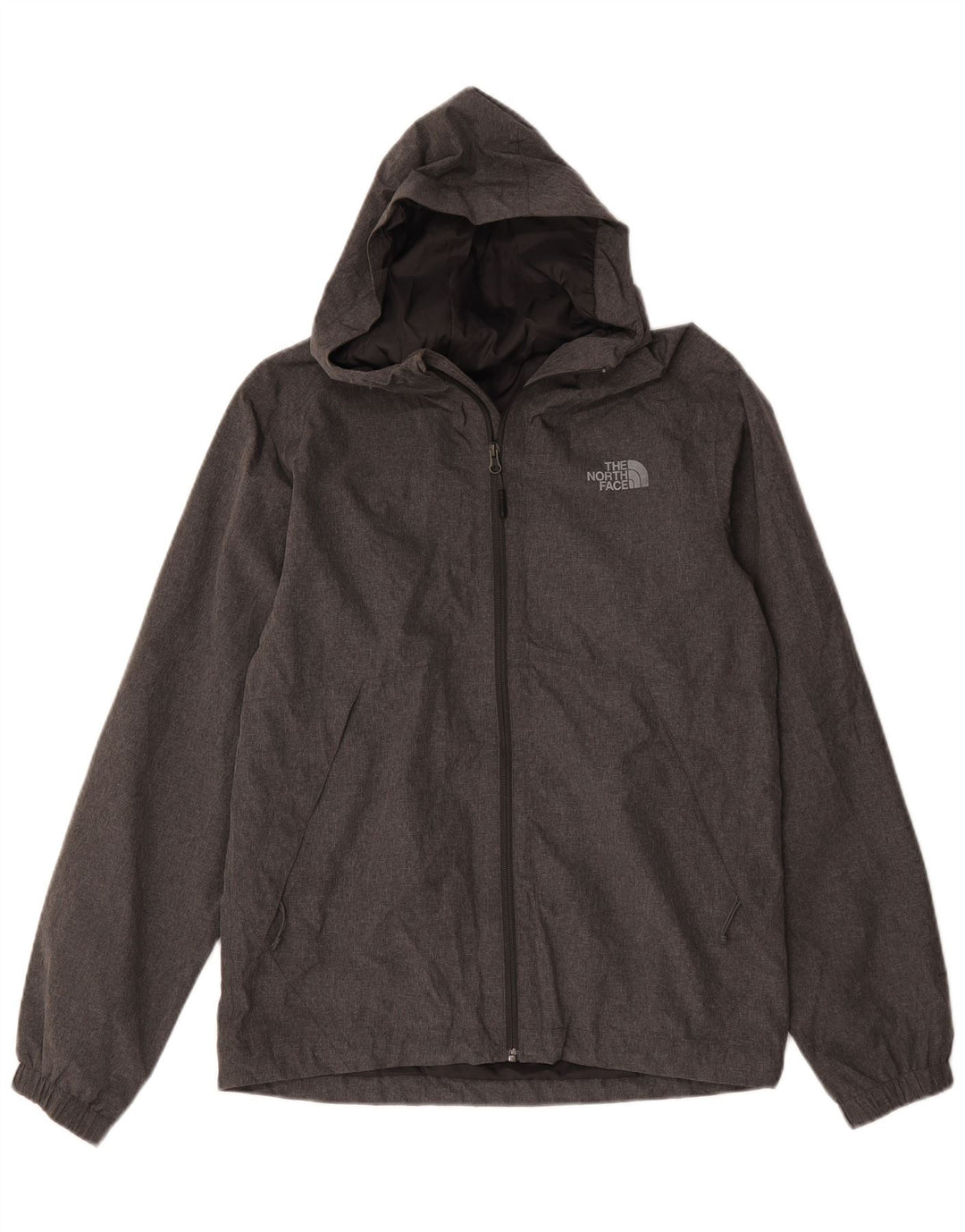 Jachetă de ploaie cu glugă The North Face pentru bărbați UK 36 Small Gri Poliester