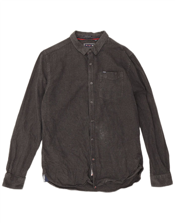 Cămașă de flanel pentru bărbați Superdry 2XL bumbac gri