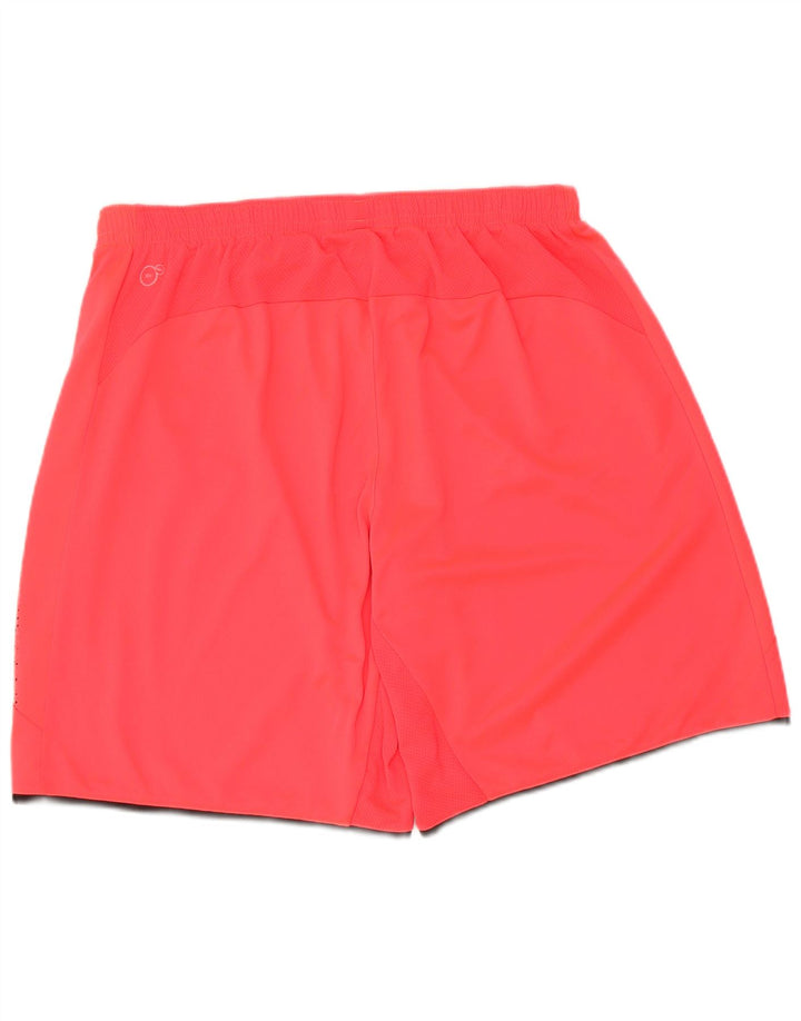 Pantaloni scurți sport pentru bărbați Puma XL poliester cu pete roșii