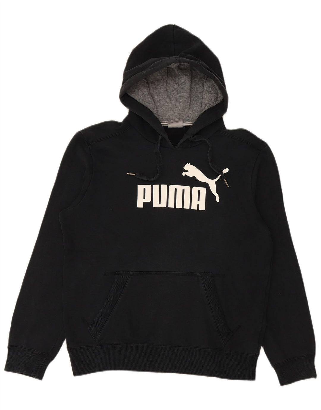 Pulover pentru bărbați PUMA Graphic Hoodie Jumper mic, negru, bumbac