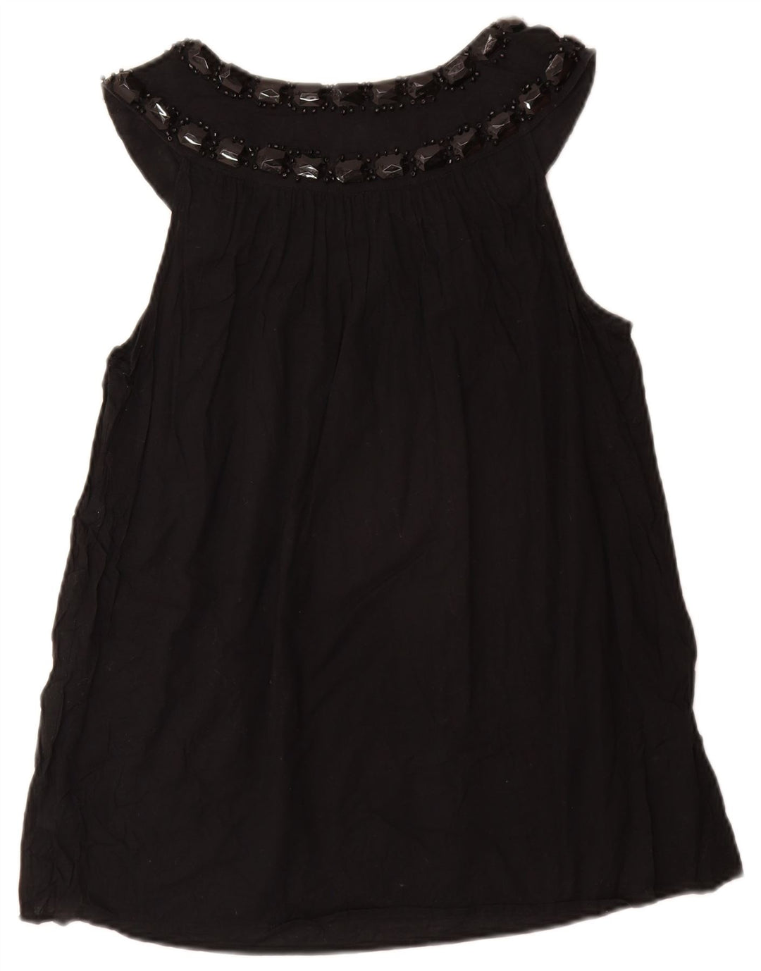 Bluză fără mâneci pentru femei MICHAEL KORS UK 12 bumbac mediu negru