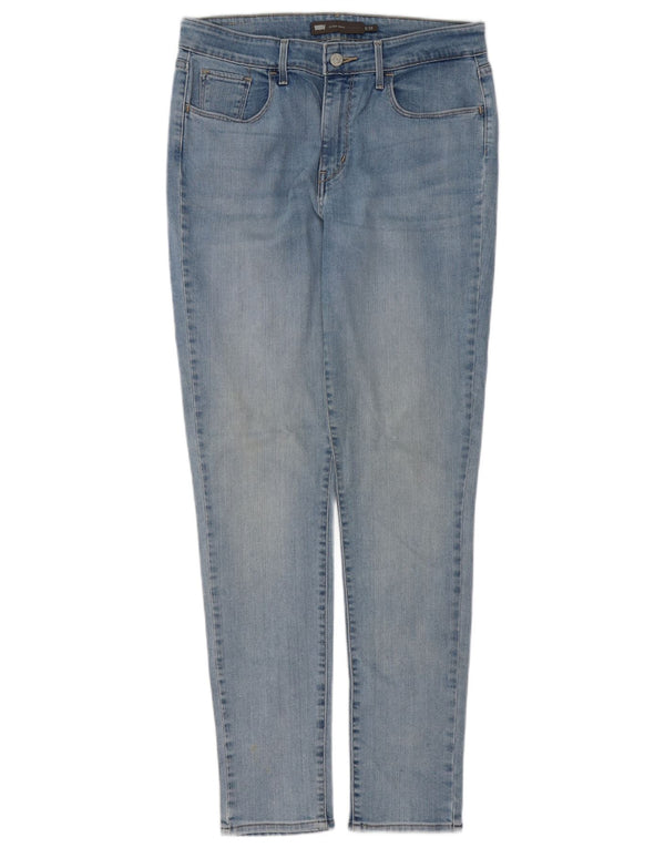 Blugi skinny pentru femei cu talie înaltă LEVI'S US 8 Medium W29 L32 Blue Bumbac