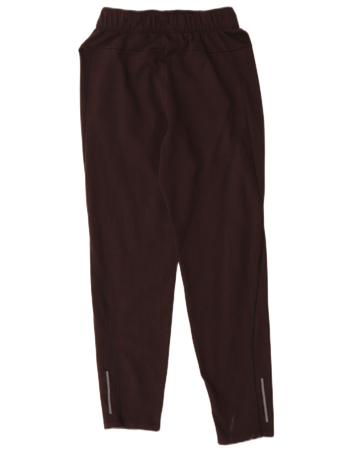 Pantaloni de trening Russell Athletic pentru bărbați, raion mic, negru
