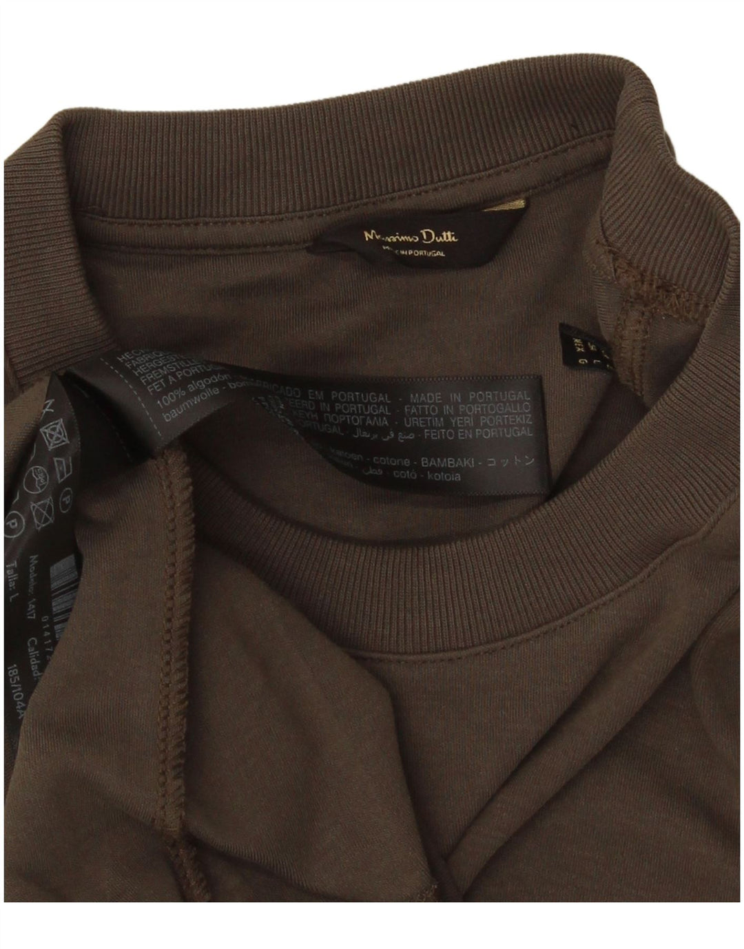 Tricou Massimo Dutti pentru bărbați Top mare bumbac gri