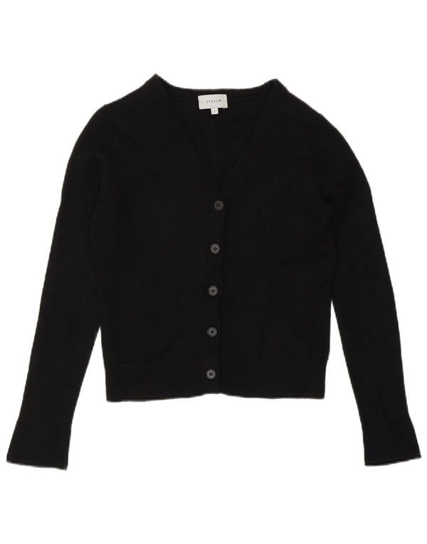 Jigsaw Womens Bolero Jumper UK 10 Small Black Wool