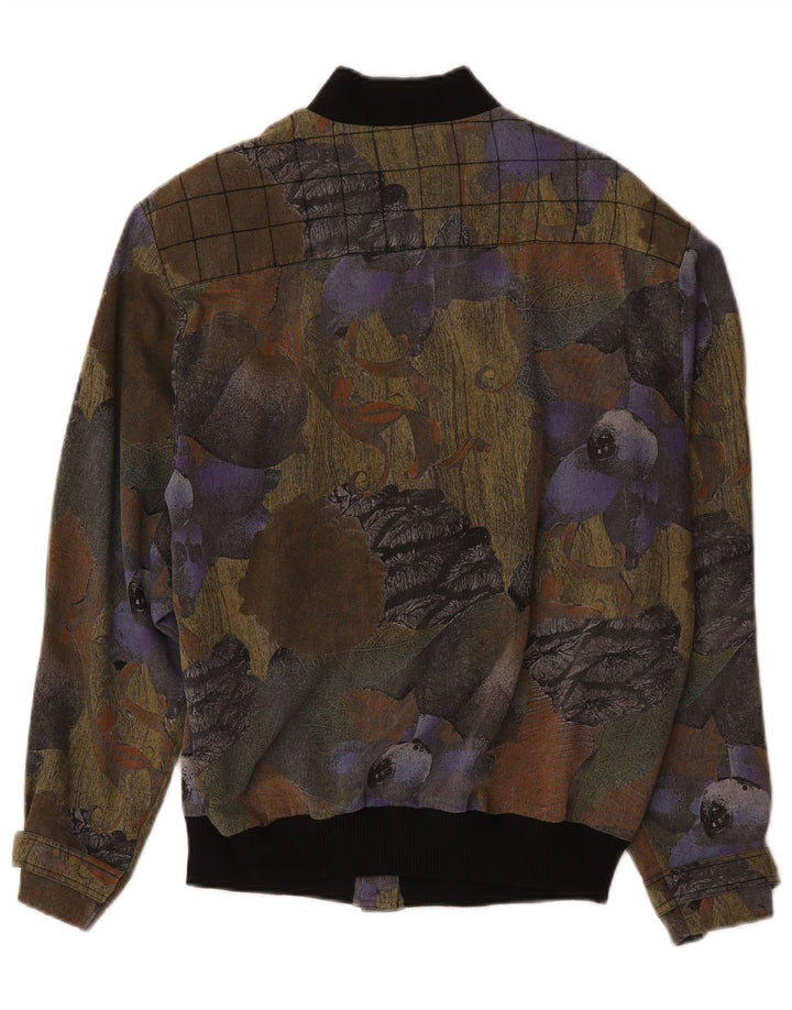 Mario Pucci Cecconi Bomber Damă IT 44 Medium Multicolor Floral