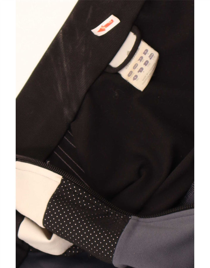 Trening complet grafic Adidas pentru bărbați, mare, negru, poliester bloc de culoare