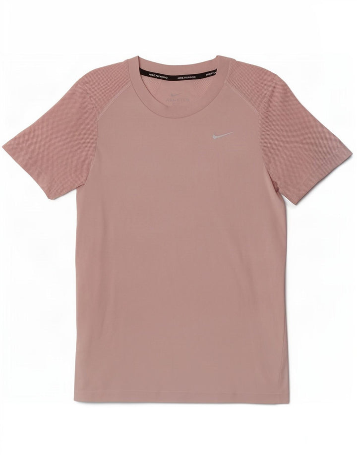 Tricou Nike Dri Fit pentru femei Top UK 10 Small Pink Poliester