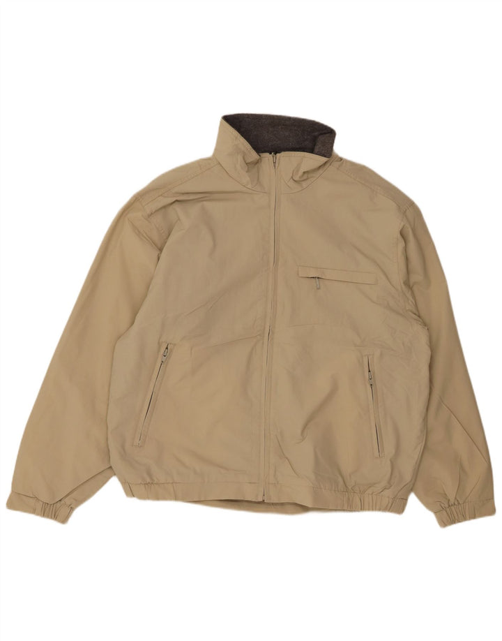 EDDIE BAUER Jachetă de vânt pentru bărbați UK 38 Medium Bej Poliester