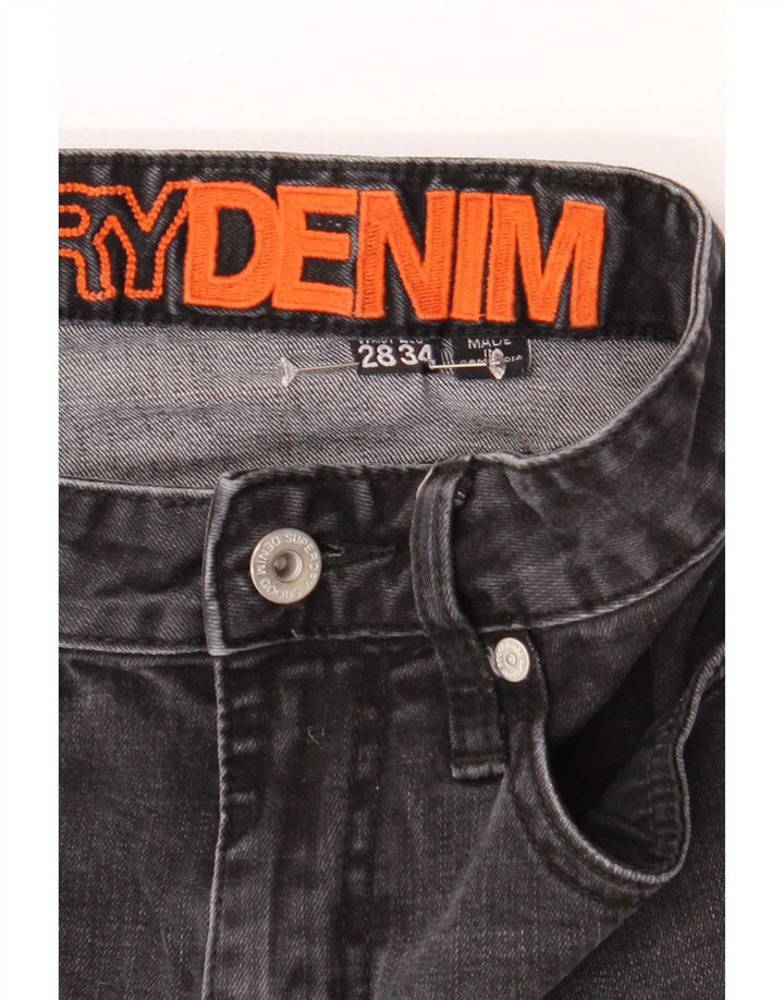 Blugi skinny pentru femei Superdry W28 L34 gri