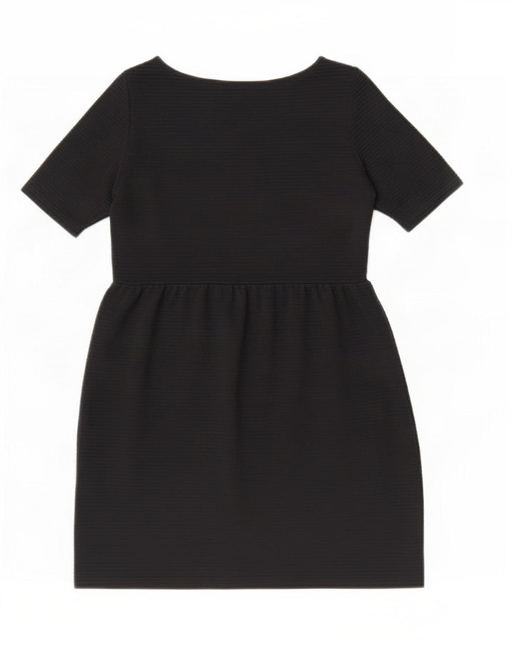 Rochie de bază pentru femei Marks & Spencer UK 12 Medium Black Viscose