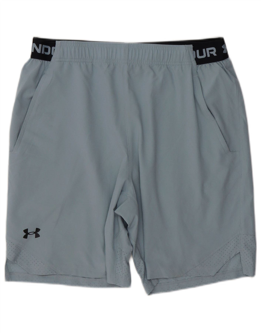 Pantaloni scurți sport grafic pentru bărbați UNDER ARMOUR, mari, albastru, poliester