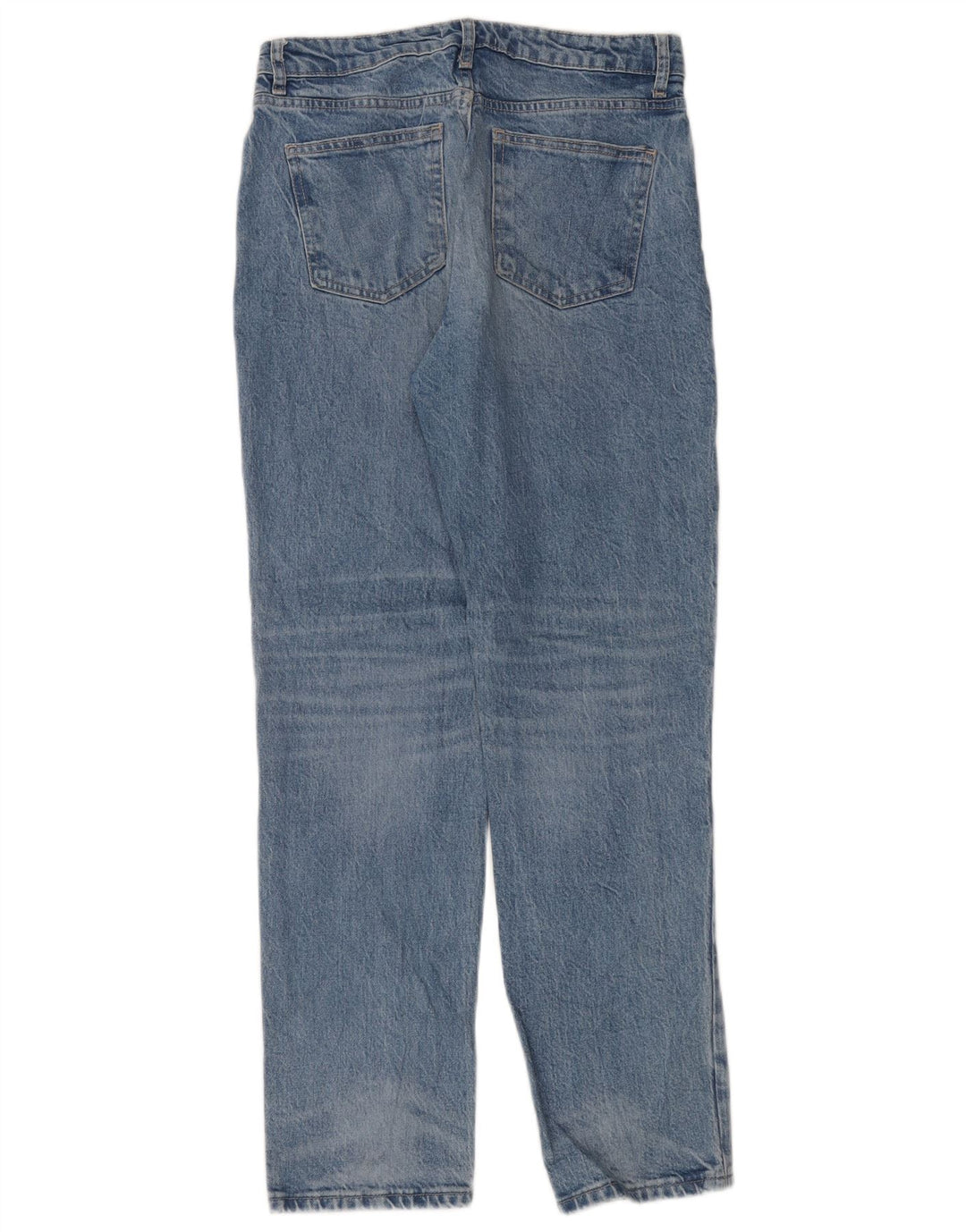 Blugi drepti pentru femei Zara EU 40 Medium W30 L31 Albastru