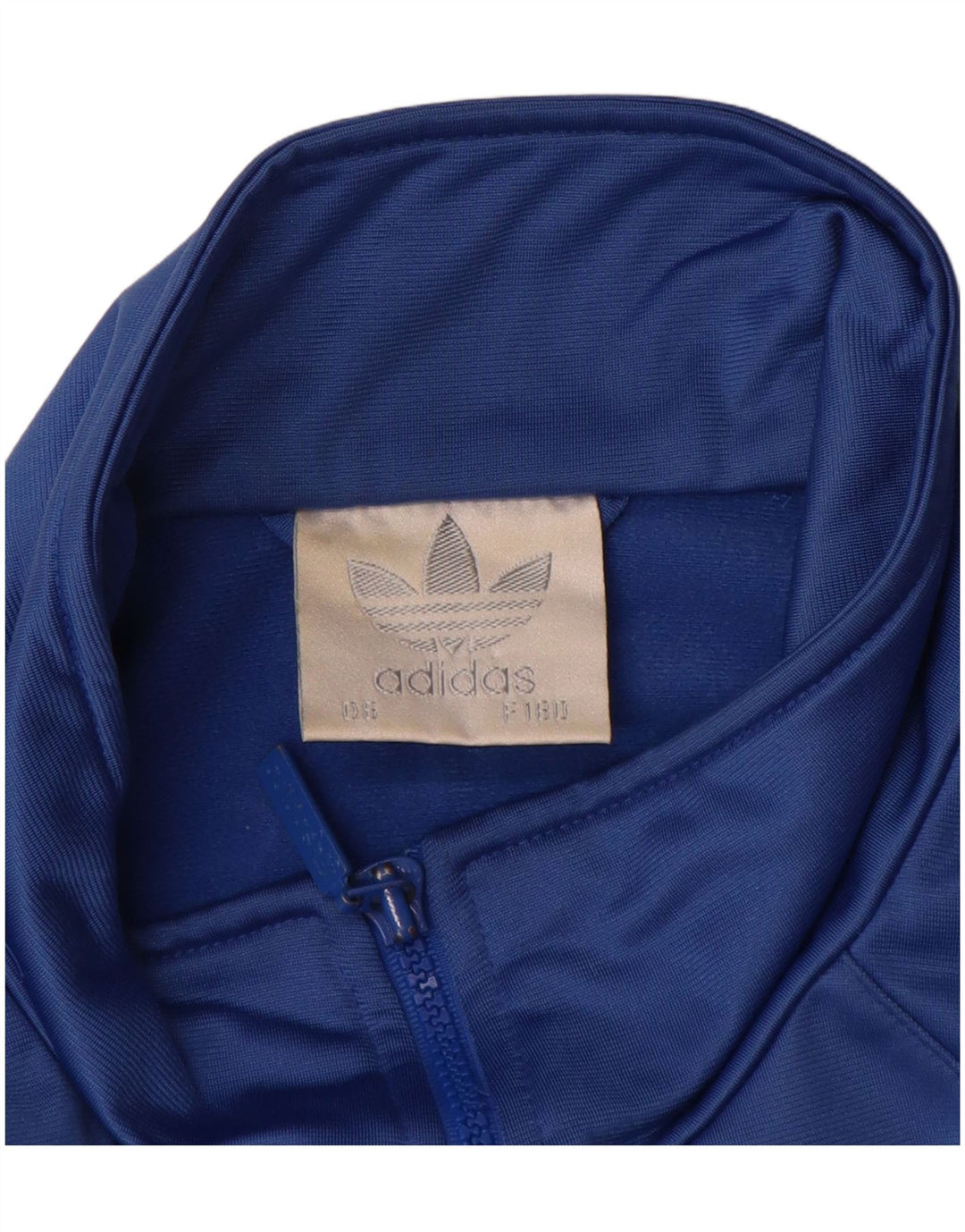 Jachetă de trening Adidas pentru bărbați Marea Britanie 40/42, albastru mediu, poliester color bloc