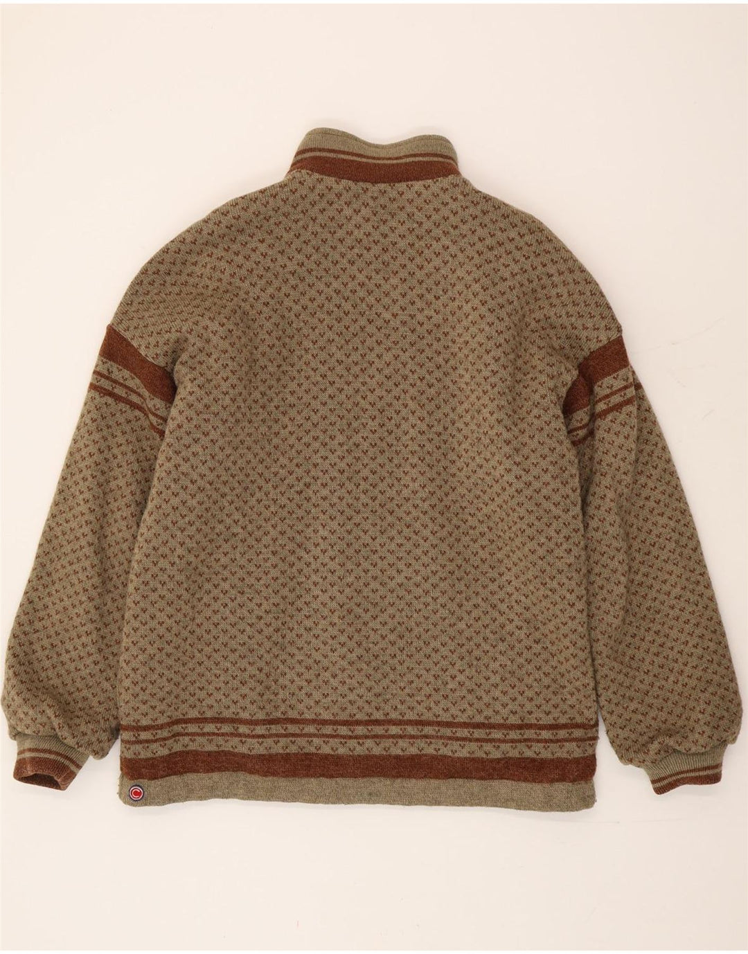 Geacă reversibilă Colmar pentru femei, cu imprimeu, IT 56 2XL, maro, poliester