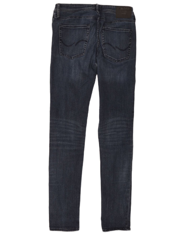 Jack & Jones Blugi pentru bărbați Liam Skinny W32 L36 Bumbac albastru