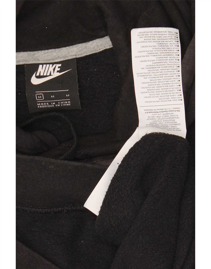 Pulover Nike Grafic pentru bărbați, bumbac mediu negru