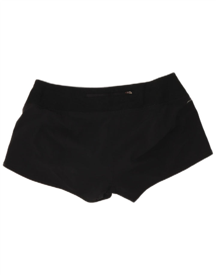 Pantaloni scurți sport Nike Dri Fit pentru femei UK 14 Poliester mediu negru