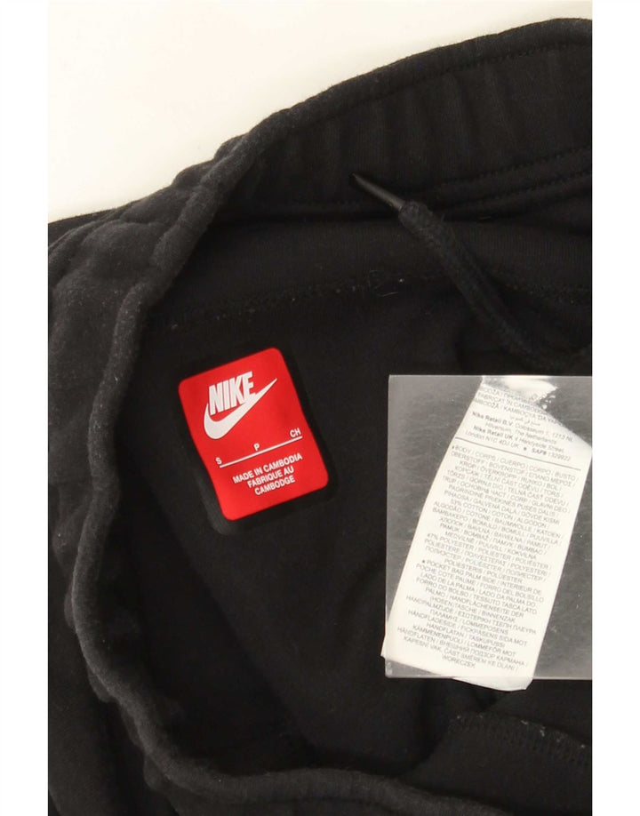 Pantaloni de trening Nike pentru bărbați, bumbac negru mic