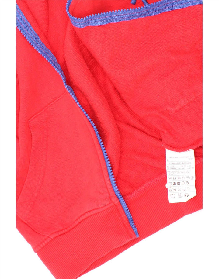 Benetton Boys Graphic Trening Top Jachetă 6-7 ani Bumbac roșu mic