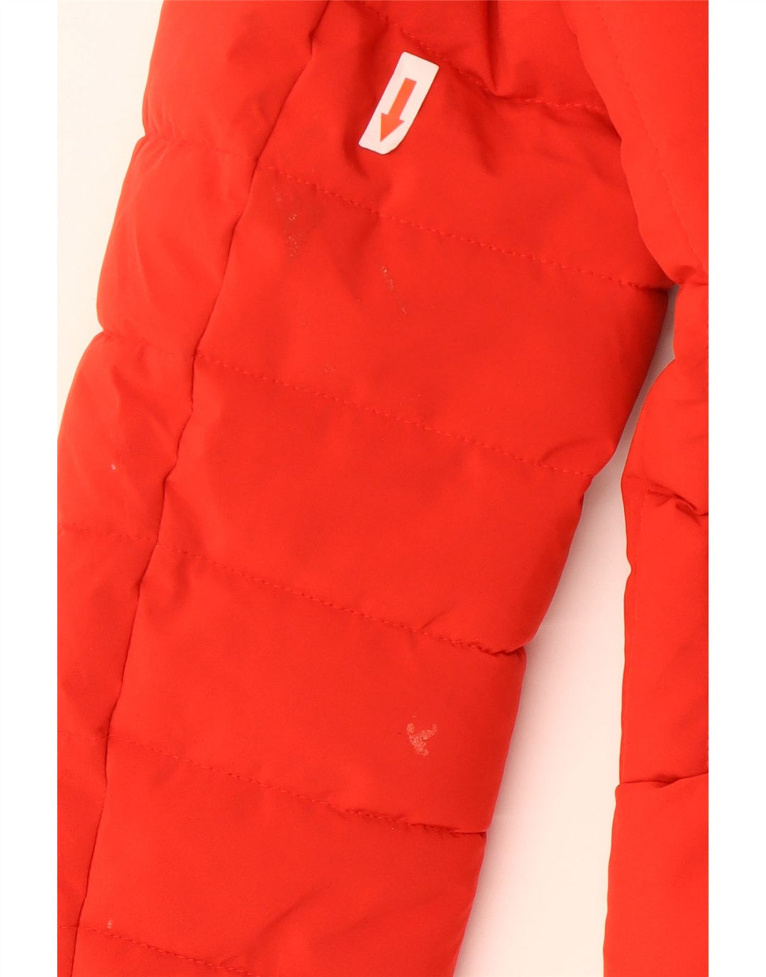 Jachetă căptușită cu glugă Superdry pentru femei UK 8 Small Red Poliester
