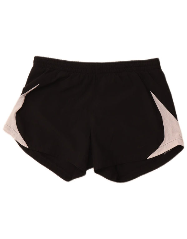 Pantaloni scurti sport Nike pentru femei UK 10 Small Black Colorblock