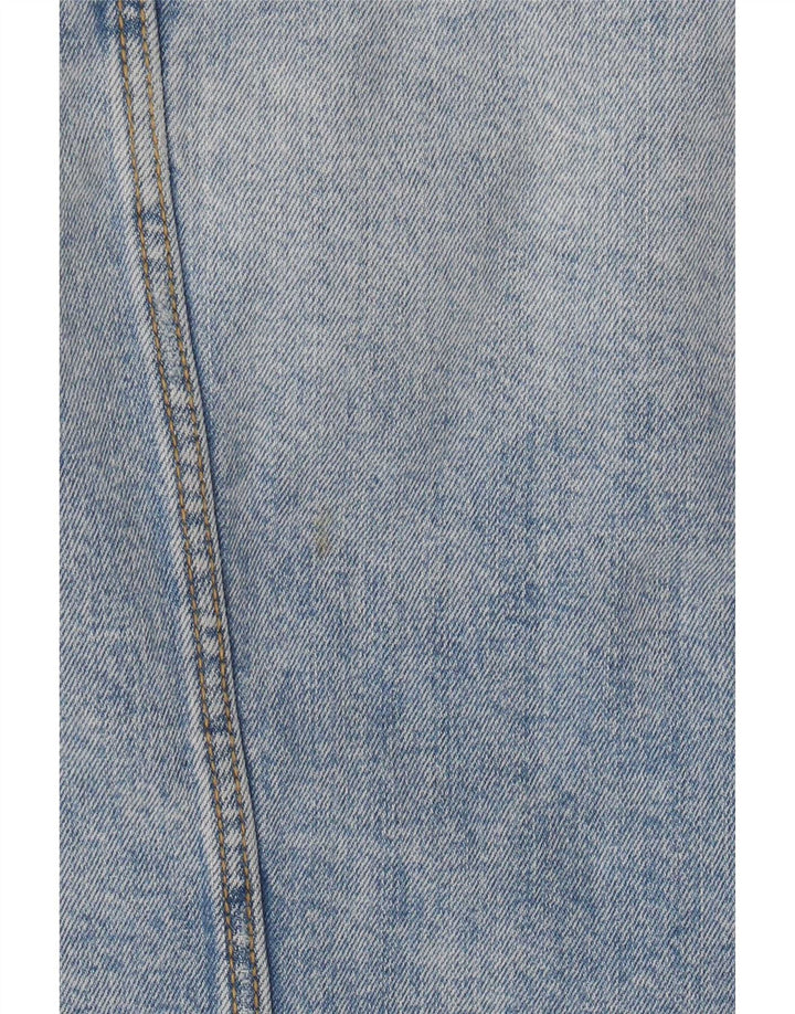 Jachetă de blugi pentru femei Zara UK 10 Small Blue