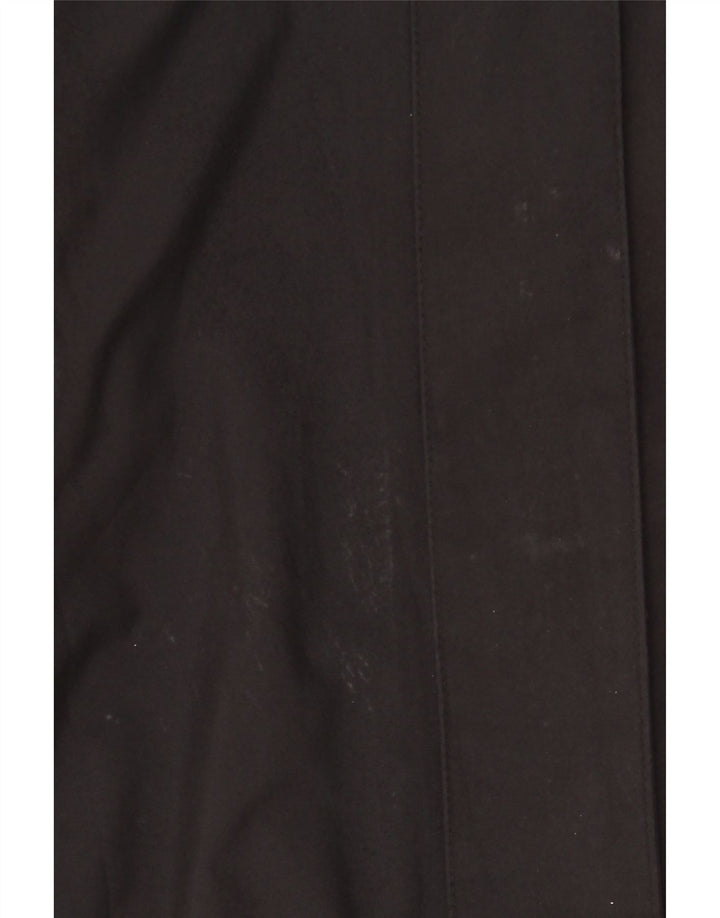 Jack Wolfskin Jachetă de ploaie supradimensionată cu glugă pentru femei UK 10 Small Black