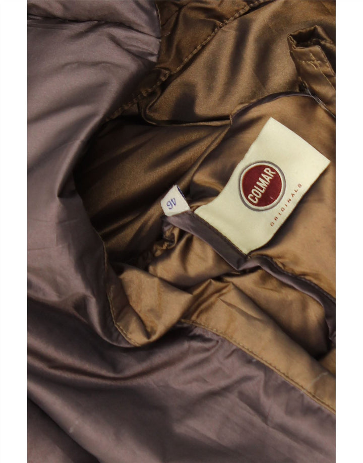 Jachetă căptușită cu glugă Colmar pentru femei IT 46 Large Brown