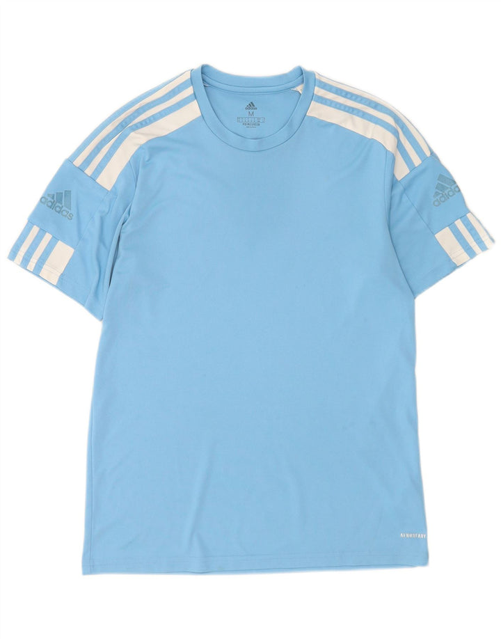 Tricou pentru bărbați Adidas Aeroready Top Medium Blue Colorblock Poliester