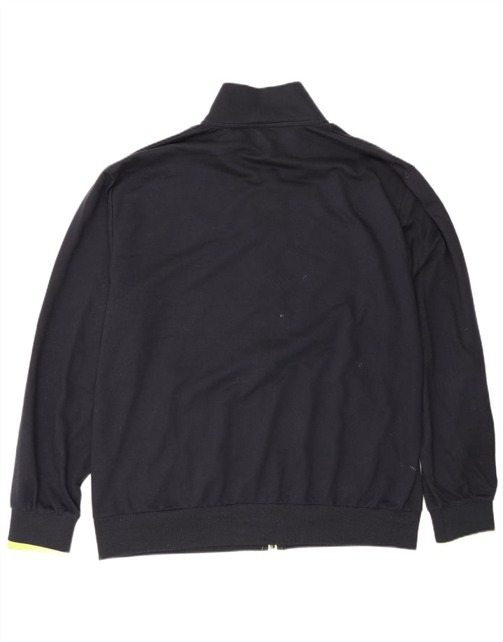 Jachetă de trening grafică Umbro pentru bărbați IT 56 XL bumbac negru
