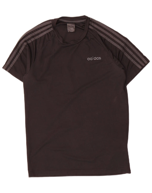 Tricou pentru bărbați Adidas Top Mic Negru Poliester