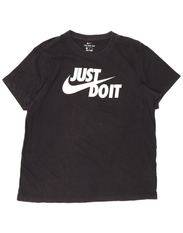 Tricou grafic pentru bărbați Nike Top XL bumbac negru