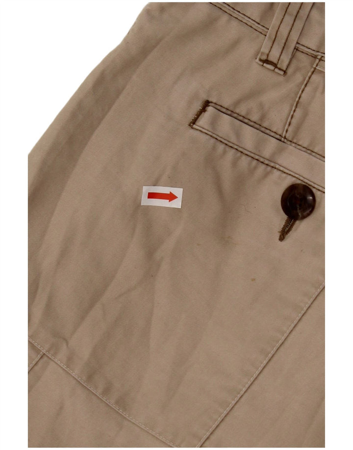 TOMMY HILFIGER Pantaloni scurți chino pentru bărbați W32 bumbac mediu bej