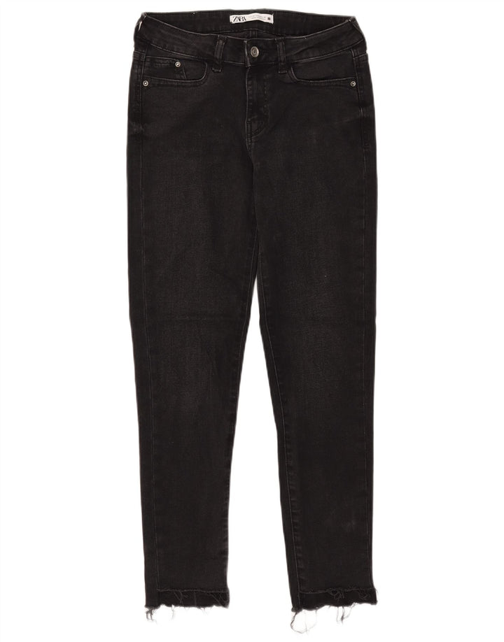 Blugi skinny dama Zara EU 38 Mici W28 L27 Negri