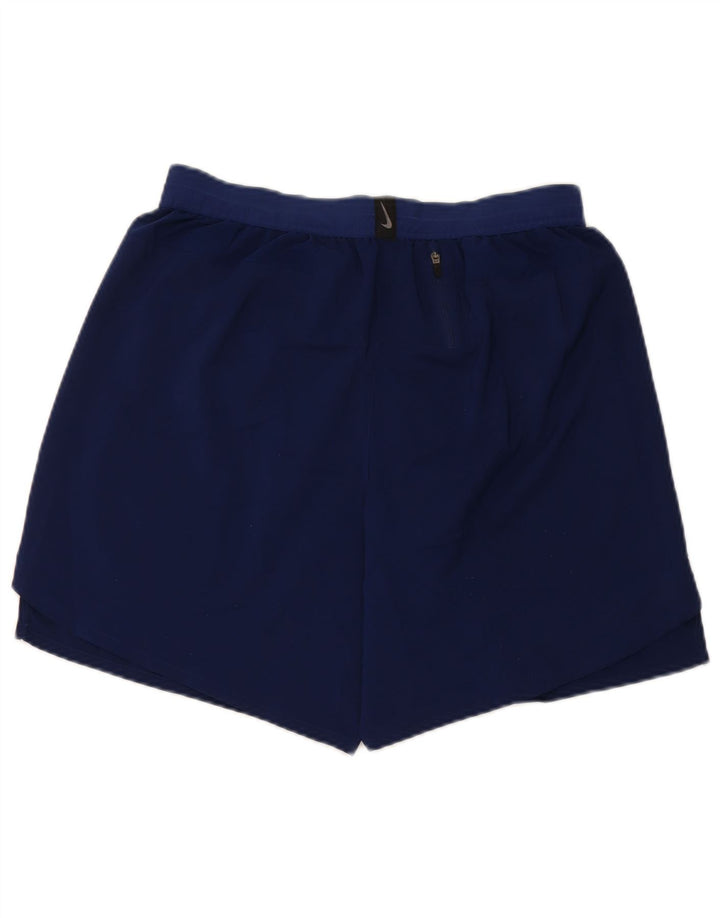 Pantaloni scurți sport Nike Dri Fit pentru bărbați, mari, albastru, poliester