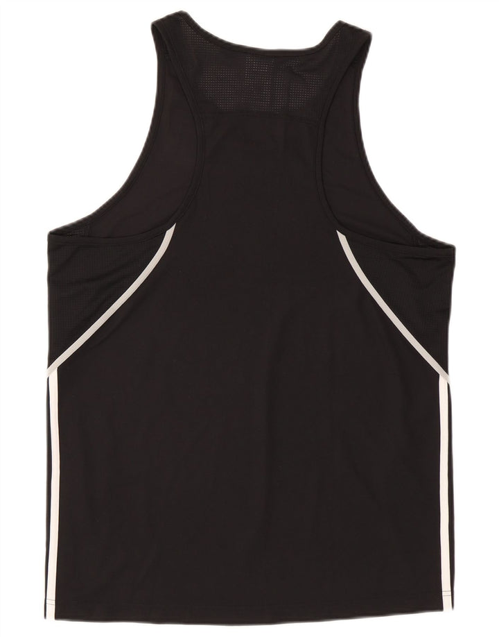 Vest Vest Top pentru bărbați Adidas Medium Negru Poliester