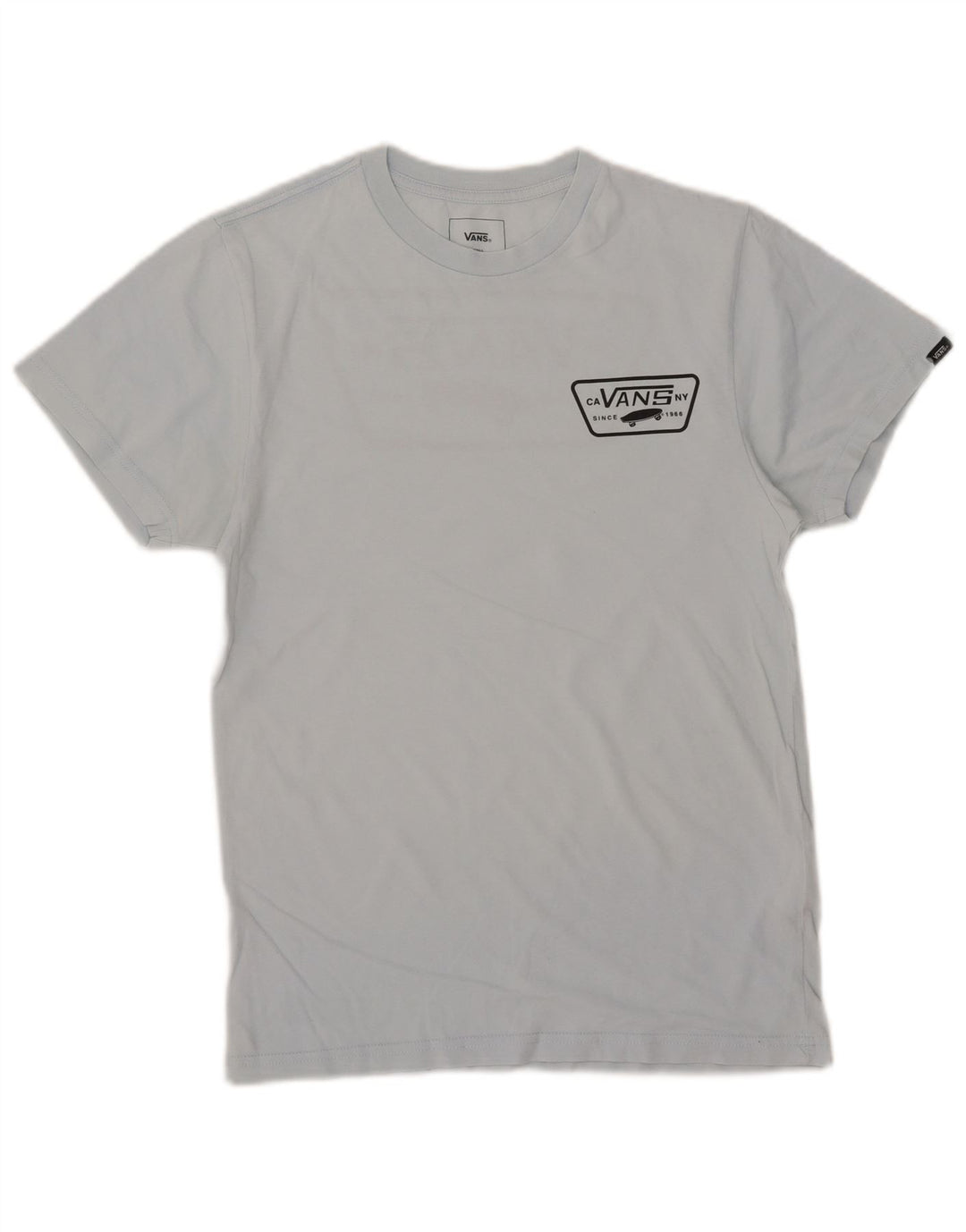 Tricou grafic personalizat Vans pentru bărbați Top mic, albastru, bumbac