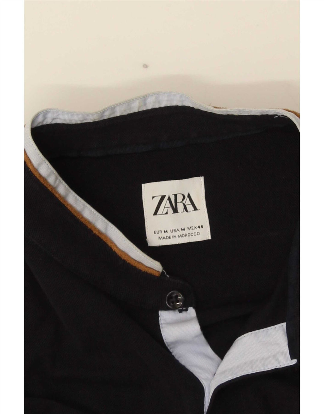 Cămașă pentru bărbați Zara Mediu Bleumarin