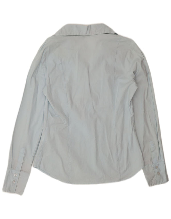 Pulover pentru femei Benetton UK 14 Mare Bumbac albastru