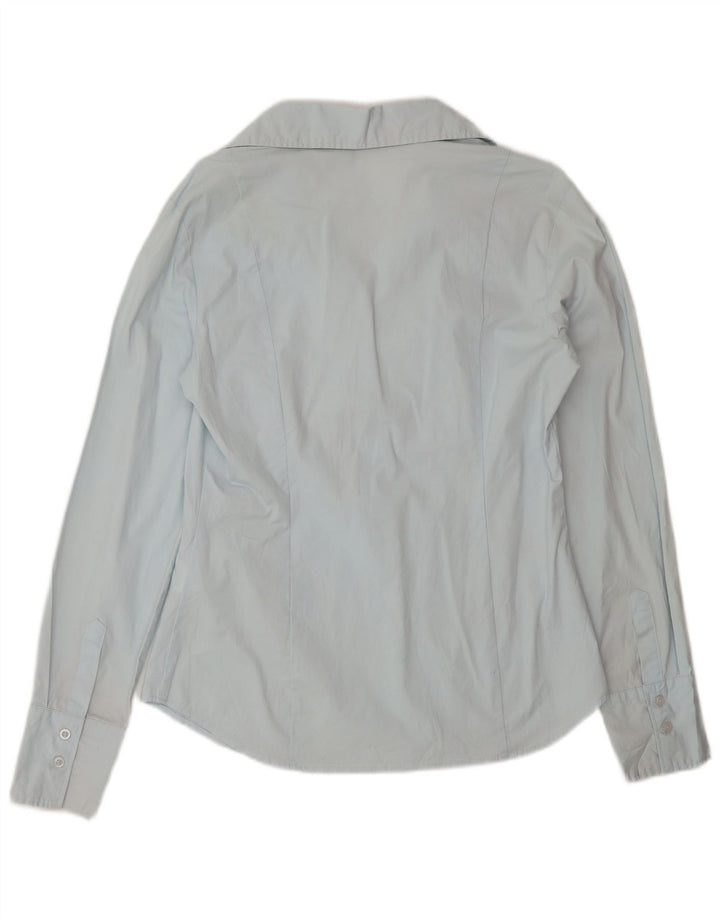 Pulover pentru femei Benetton UK 14 Mare Bumbac albastru