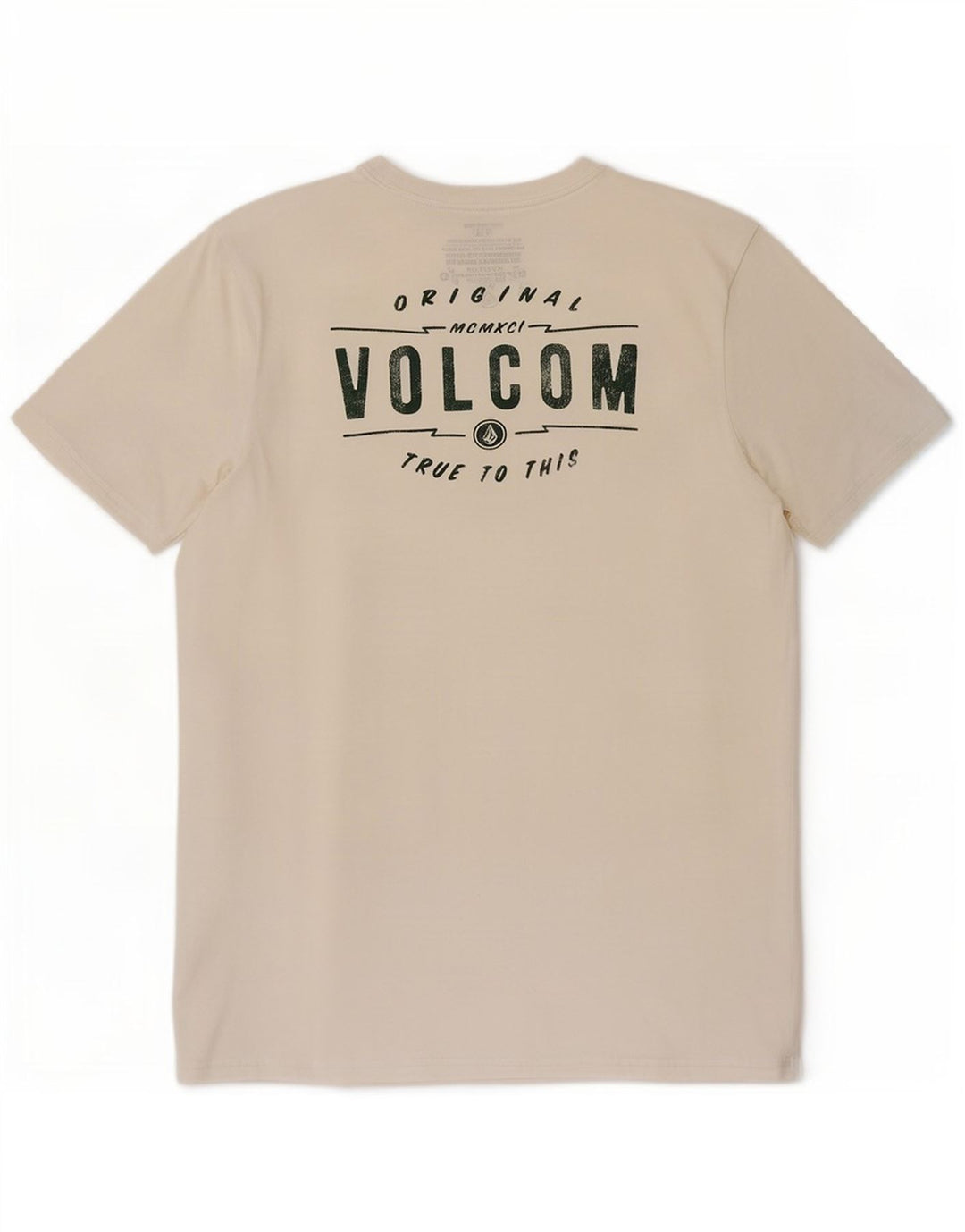 Tricou grafic pentru bărbați Volcom Top XL Bumbac alb
