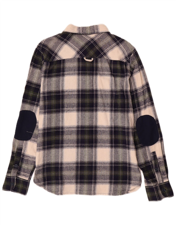 Cămașă de flanel pentru bărbați Mountain Warehouse, bumbac cu carouri, multicoloră, medie