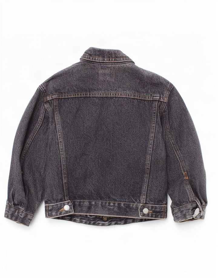 Stefanel Jacheta Denim Baieti 18-24 Luni Gri Bumbac