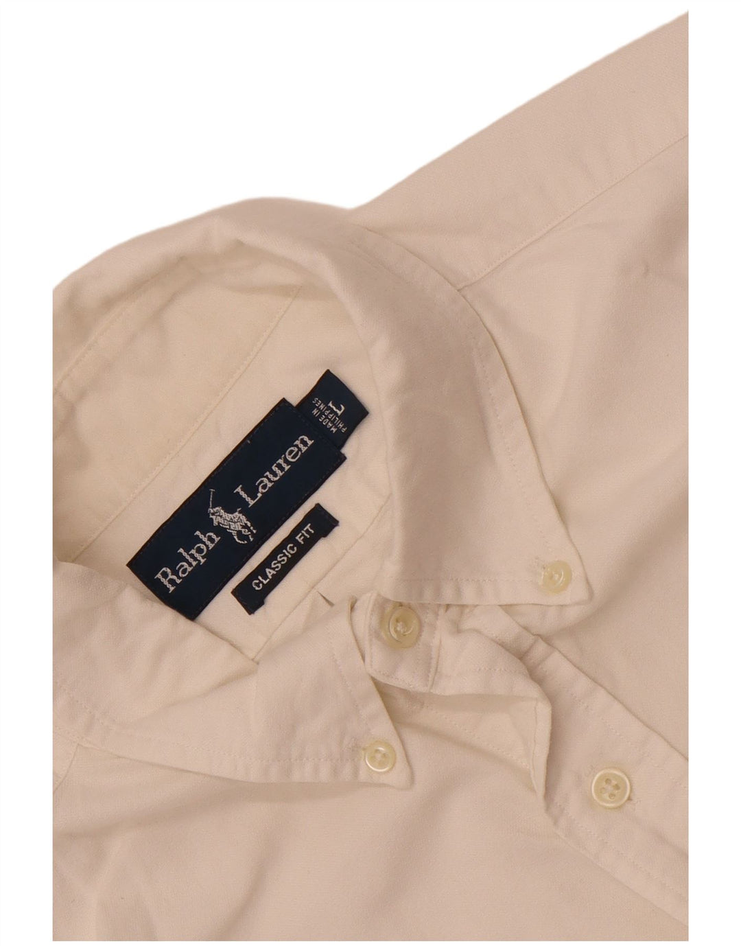 Cămașă Ralph Lauren pentru bărbați, cu tăiere clasică, mare, albă
