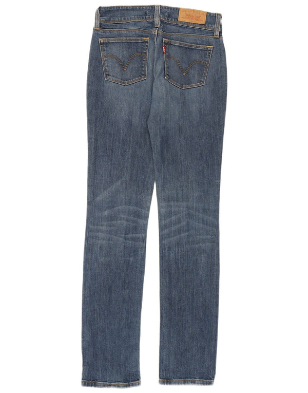 Blugi Levi's 571 Slim pentru femei W27 L34 Bumbac albastru
