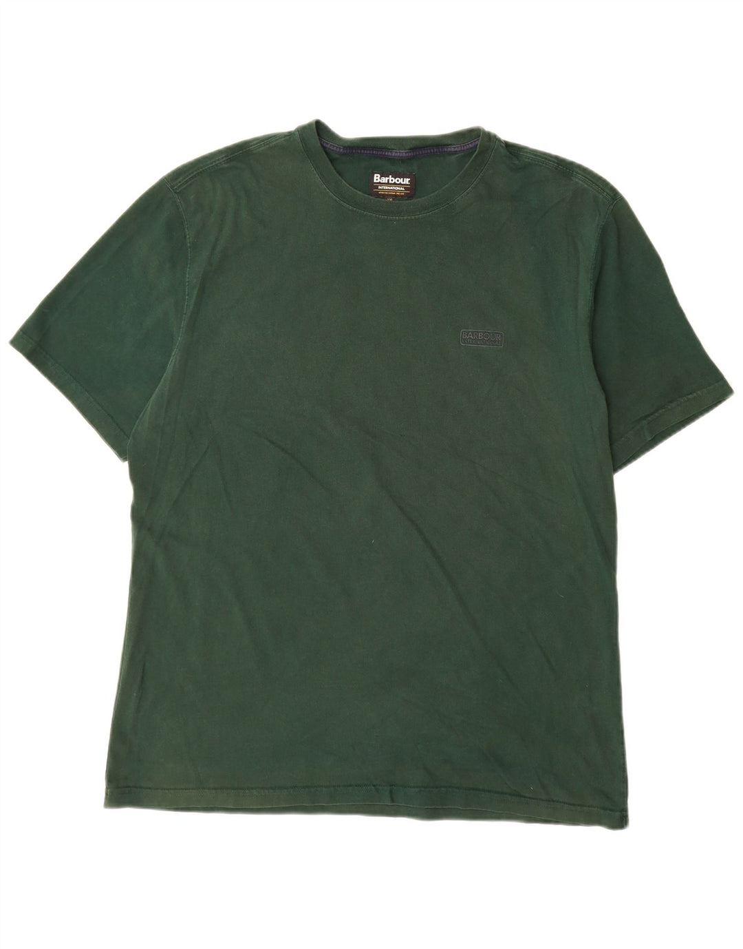 Tricou pentru bărbați Barbour Top 2XL bumbac verde