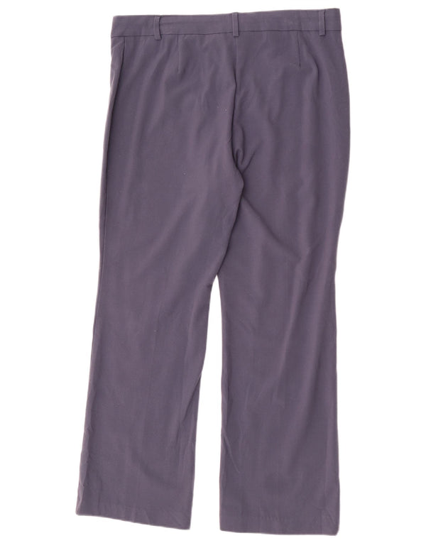 Pantaloni casual pentru femei Marks & Spencer UK 14 Large W32 L28 Bleumarin